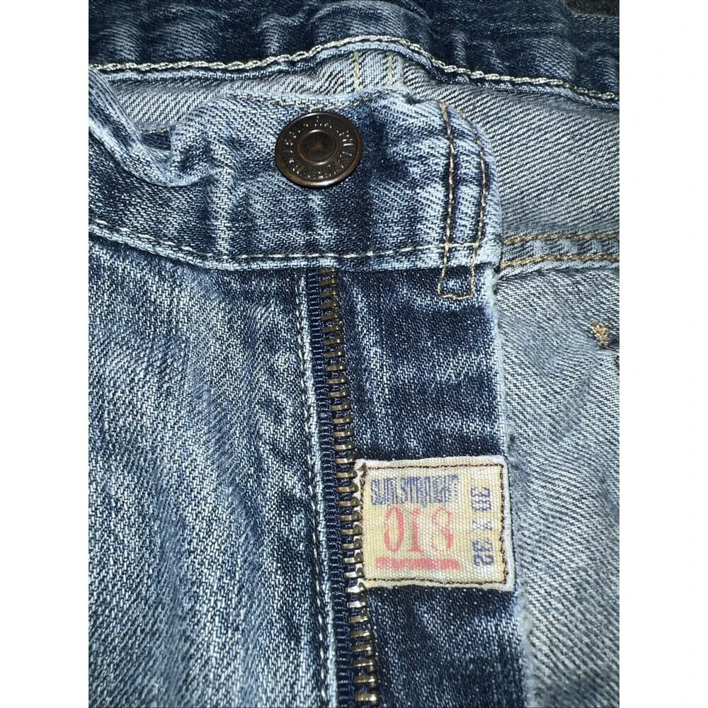 Polo Ralph Lauren 867 Classic Fit Jeans Mens 30x32 Light Wash Vintage Y2K Denim